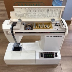 ジャノメミシン　動作品 エクセル20 627-PWの画像