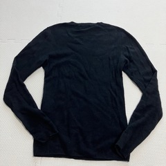 カシミヤ100%  薄手の長袖セーターの画像