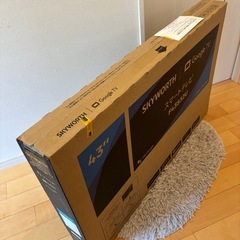 新品未開封品　SKYWORTH 43型4K F43S32U スマートテレビの画像
