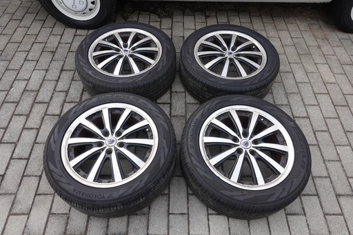 【取引者決定済み】ヨコハマ　ブルーアースRV03　215/55R17　STEINER　ホイール＆タイヤ　４本　仙台水の森