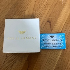 ROYAL ARMANY RA-008 自動巻き腕時計（箱・説明書付き）の画像
