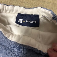 【GAP】3-6month　スヌーピー　厚手　ズボンの画像