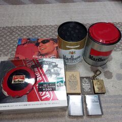 希少マルボロ‼️非売品オイルマッチMarlboro‼️レアなブックレット&灰皿おまけ付き🎵マニアコレクター向け♪の画像