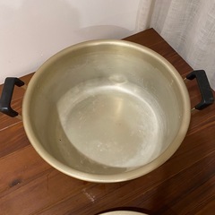 アルミ製　大鍋　寸胴鍋　特大　鍋　炊き出しの画像