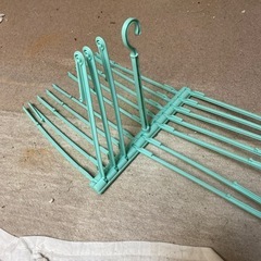 洗濯物干し、折りたたみの画像
