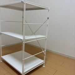 スチールラック3段の画像
