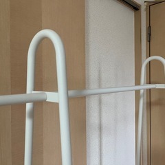 ほぼ未使用　ハンガーラック　お洒落　収納の画像