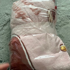フランネルボアブランケットおさるのジョージ &くまのプーさんマイヤーブランケットの画像