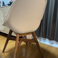 IKEA★2脚セット★ホワイトウッドの画像