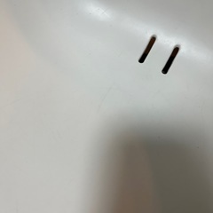 IKEA★2脚セット★ホワイトウッドの画像