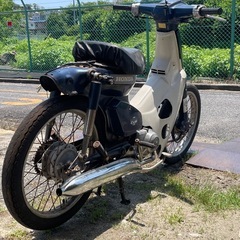 HA02 カブ90 セル付き　始動確認済み　バーハン化のベースにの画像