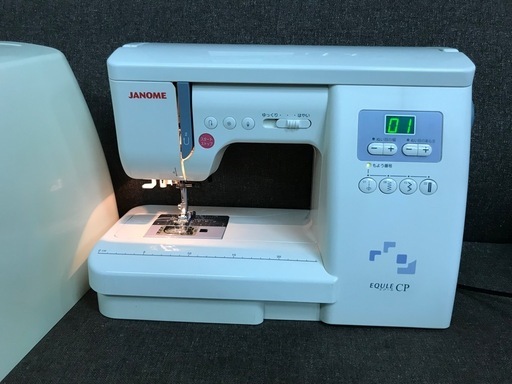 【売れました】しっかり縫い★JANOME家庭用CPミシン EQULE CP★整備済