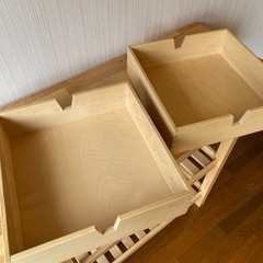 IKEA FÖRHÖJA フォルホイア　キッチンワゴンの画像
