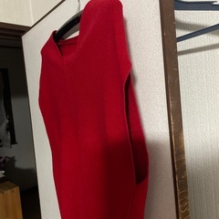 ニットベストの画像