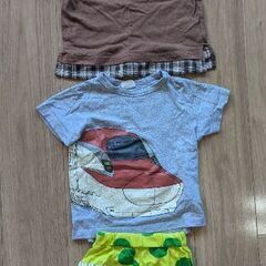 Tシャツ☆100センチ　9点　petit mine.アンパンマンetcの画像