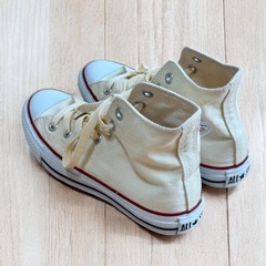 CONVERSE コンバース オールスター ハイカット アイボリーの画像