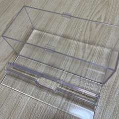 蝶プラ工業 小判用ペーパータオルケース クリアの画像