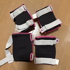 こども用　ひじ膝サポーター　自転車　ローラースケート等の画像