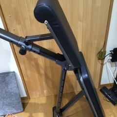 【美品】BARWING(バーウィング) 可変式 トレーニングベンチ 4WAY インクラインベンチ 折り畳み デクラインベンチ フラットベンチ 角度調節簡単 収納便利 アジャスタブル ベンチプレス 筋トレの画像