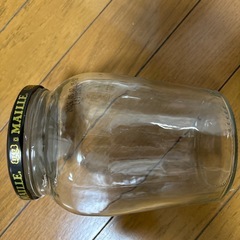 オリーブ、マスタード、、あき空き瓶の画像