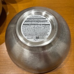 ステンレス製　器　お椀　皿　丼の画像