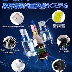 【D4S専用】 HID→LEDバルブ2個セット車検対応 爆光キャンセラー内蔵！の画像