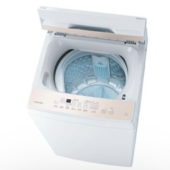 ☆8日間のみ使用☆東芝製中古全自動洗濯機(7.0kg)　ピュアホワイト AW-7GM4-Wの画像