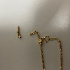 18金 ネックレス ロープチェーン チェーンのみの画像