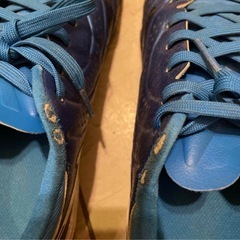 Nike Tiempo サッカーシューズ 青　25㎝　トレーニングシューズの画像