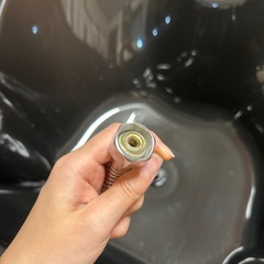 シャンプー台　移動式の画像