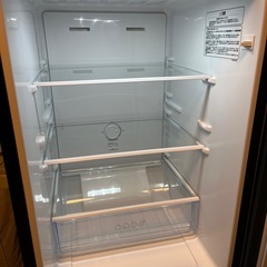 ハイセンス 冷蔵庫 162L HR-D16FB 2023年製 ブラック 2ドア 右開き 自動霜取り 一人暮らしの画像
