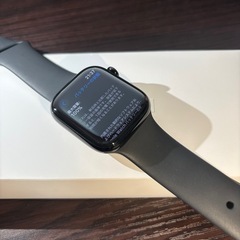 Apple Watch Series 10（GPSモデル）- 42mmジェットブラックアルミニウムケースとブラックスポーツバンド - M/Lの画像