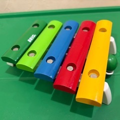 BRIO カーゴレールセットデラックス　木琴おまけおまけの画像