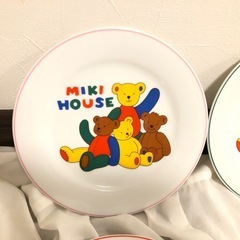 ミキハウス　皿の画像