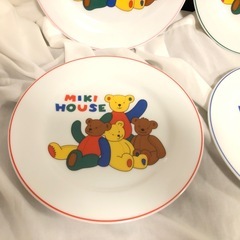ミキハウス　皿の画像