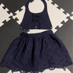 【ANNA SUI mini エプロンドレスFサイズ】の画像