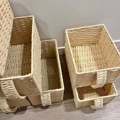 バスケット収納9個セットの画像