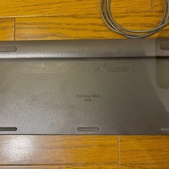 ✨ Logicool MX Keys Mini KX700（日本語配列／グラファイト）✨ほぼ未使用・USB-Cケーブル付／Windows・Mac両対応（通常モデル）の画像