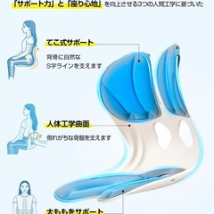 姿勢矯正チェアの画像