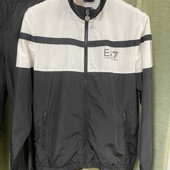 EA7 Emporio Armani ナイロンジャケット　パンツスポーツ　サイズM  セットアップ 上下セット スポーツウェアの画像