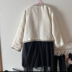 結婚式、パーティー、子供レディース130サイズの画像