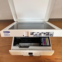 【EPSON カラリオプリンター EP-709A】コピー用紙・予備インク付き✨動作良好・即使用可能！の画像
