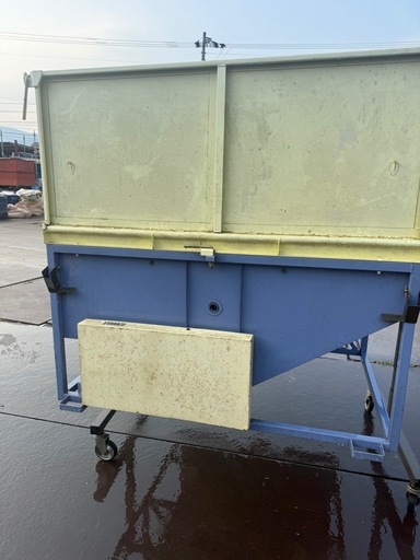 タイショー グレンコンテナ UD-11 ホース約2.8ｍ 籾コンテナ 軽トラ 回転スタンド 籾殻 運搬 穀物搬送機 中古　《徳島県引き取り限定》