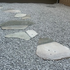 白砂(5～10mm)約20kg×11袋の画像