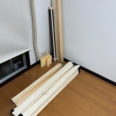 セミダブル　ベッドフレームの画像