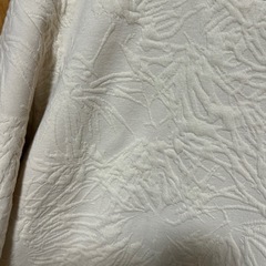 Samansa Mos2 クリーム色 長袖スウェットの画像