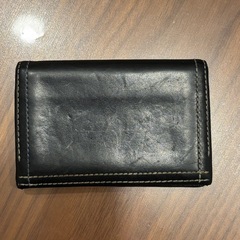 Paul Smith ポールスミス 名刺入れ ブラック レザー ステッチの画像
