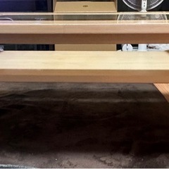 【無料・受け取りに来てくれる方限定】センターローテーブルの画像