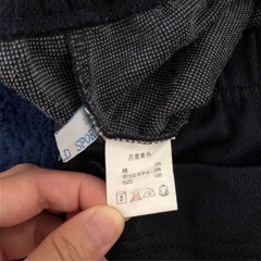 値下げ！【120サイズ】体操服　ハーフパンツ　紺色ズボンの画像