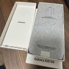 GALAXY A25 5G(ブラック)の画像